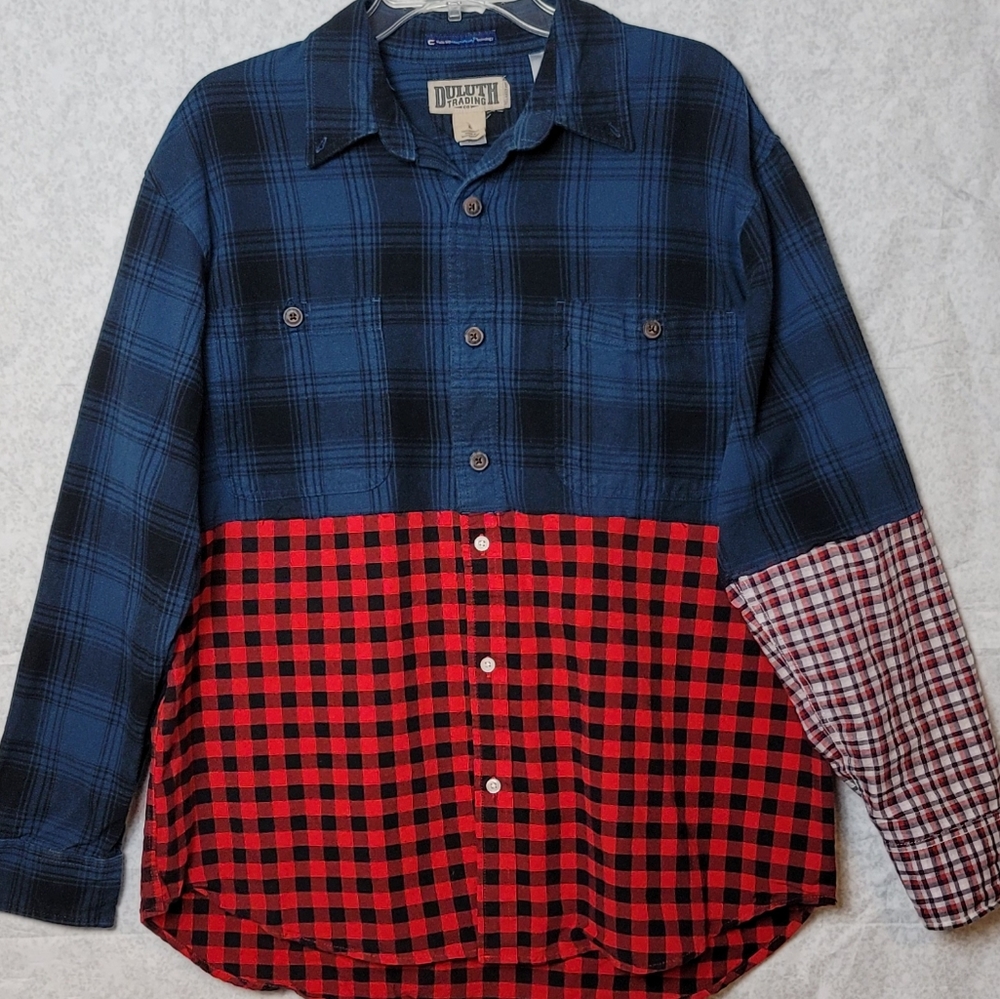 Upcycled Duluth Trading Flannel Shirt - Picture 7 of 7